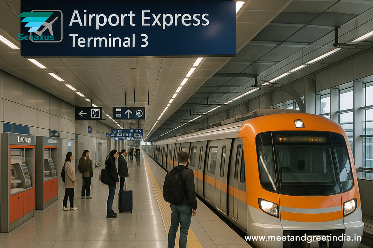 Airport Express Metro Platform