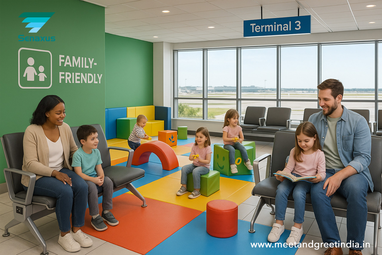 Family-friendly facilities at Terminal 3