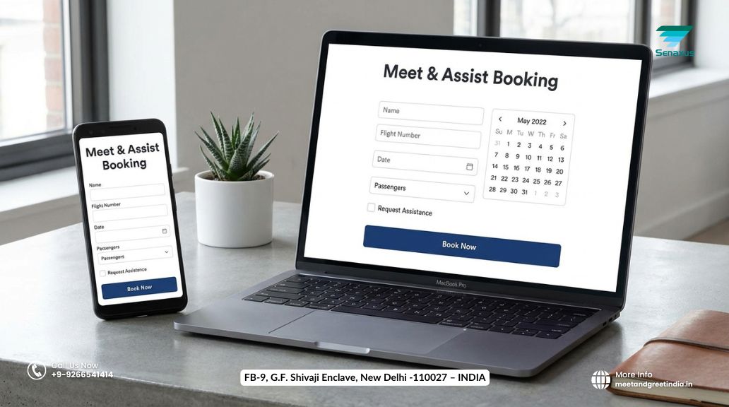 How to book Meet and Assist Services