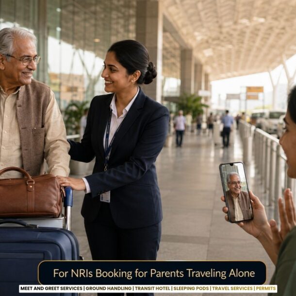 For NRIs Booking for Parents Traveling Alone