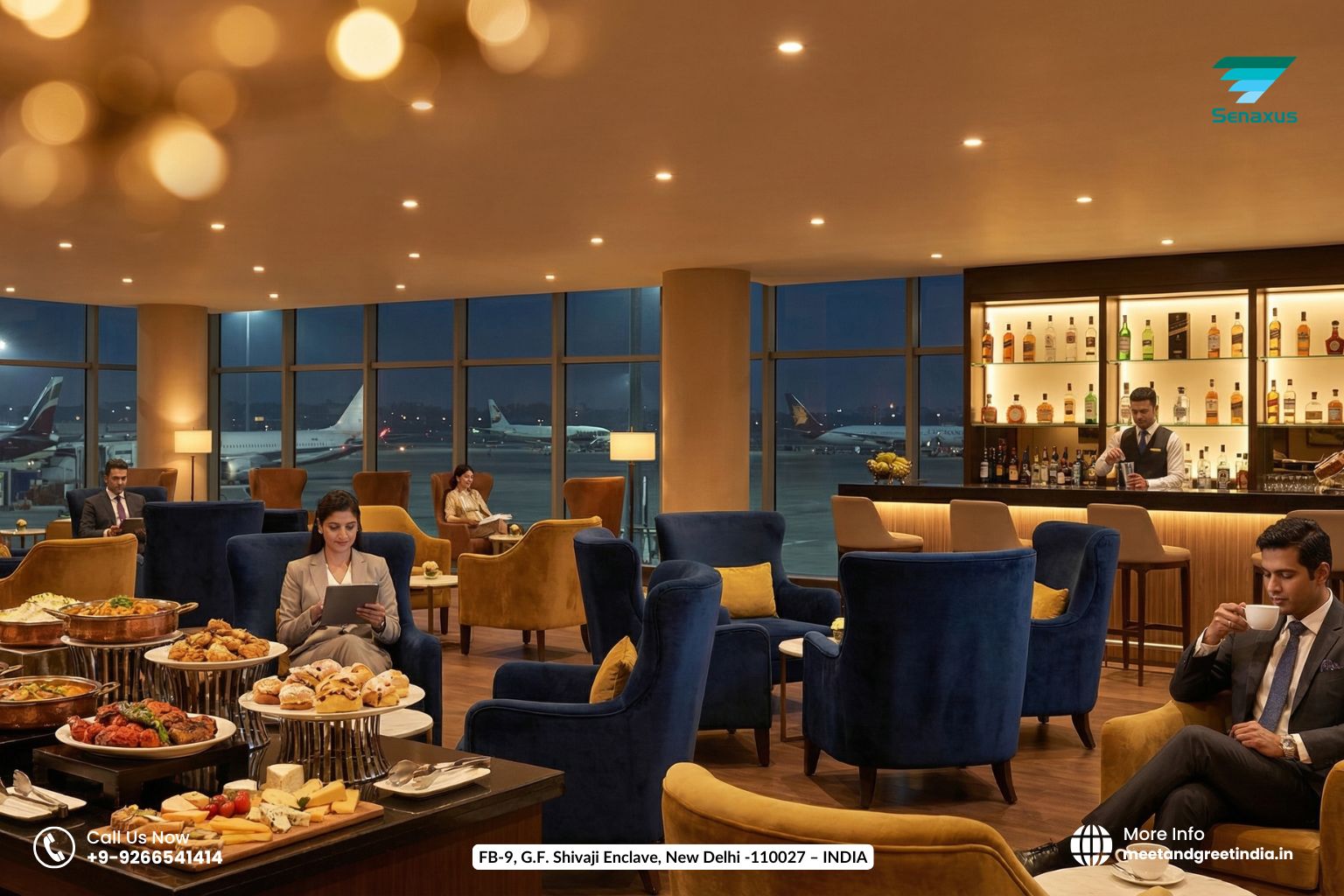 Airport lounge Hyderabad executive facilities