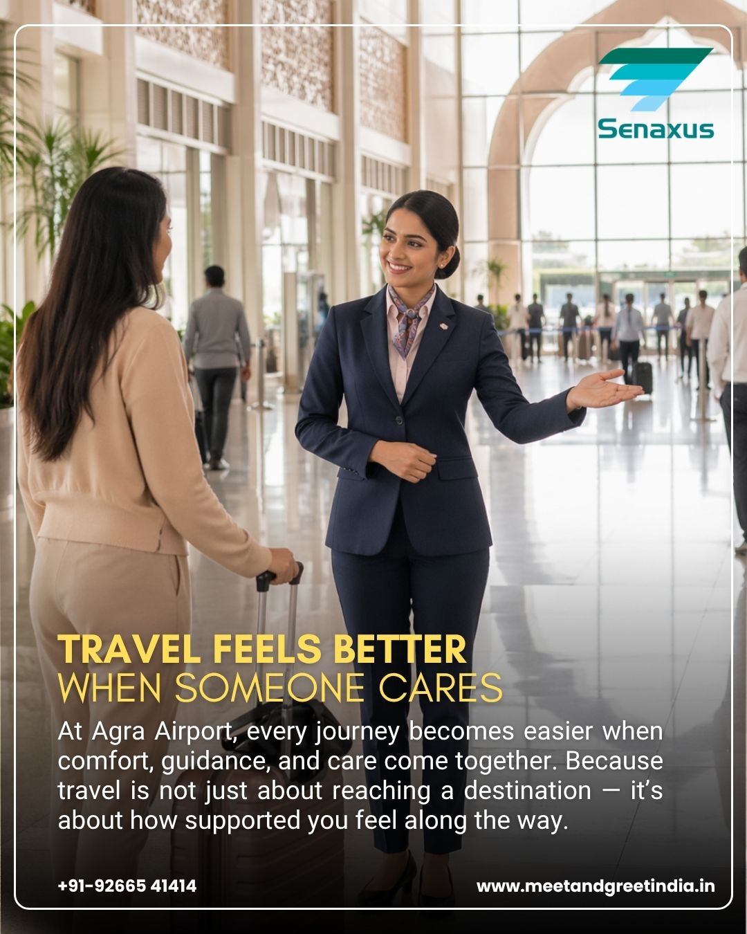 Agra Airport meet and greet service