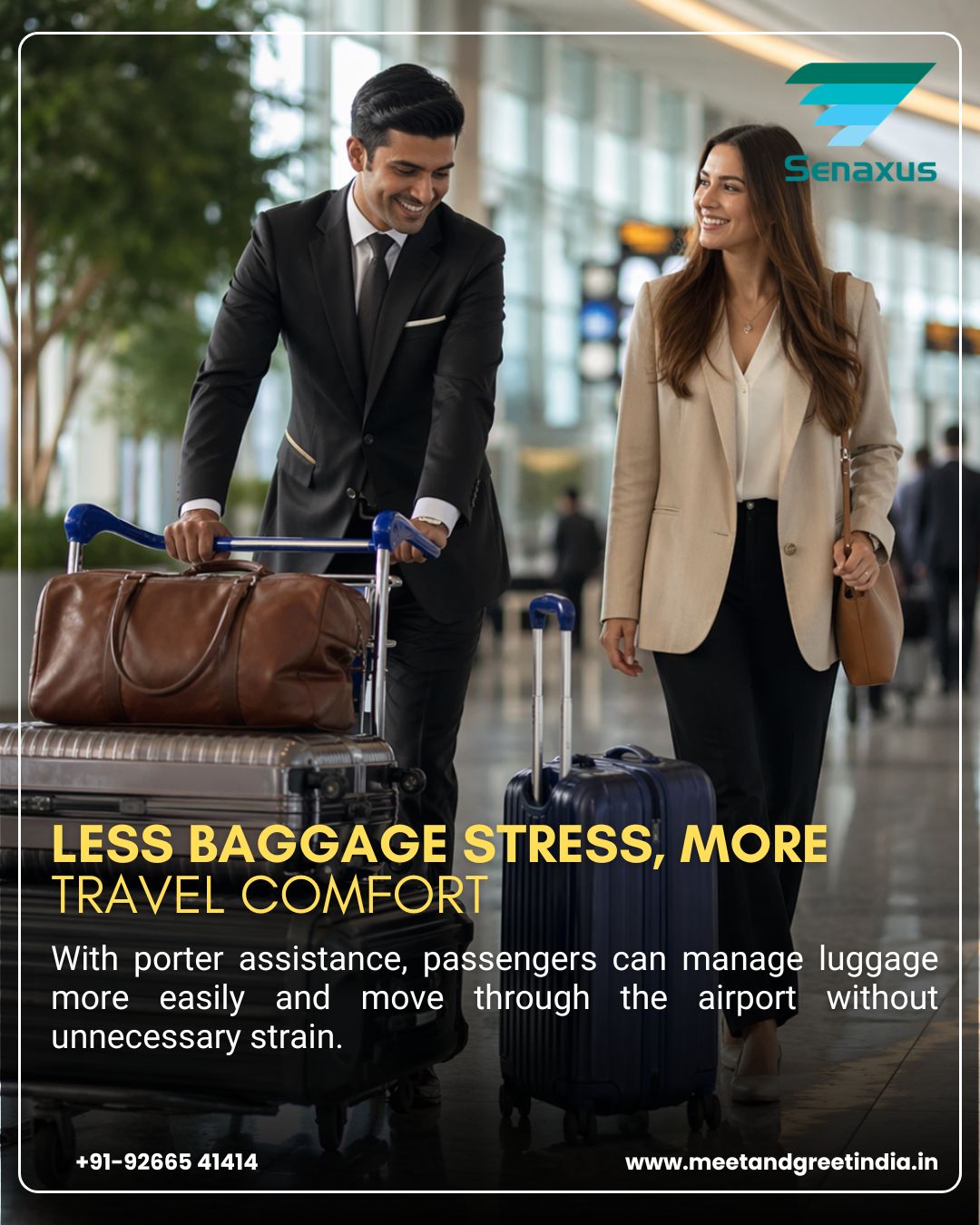 Porter Assistance Less Baggage Stress