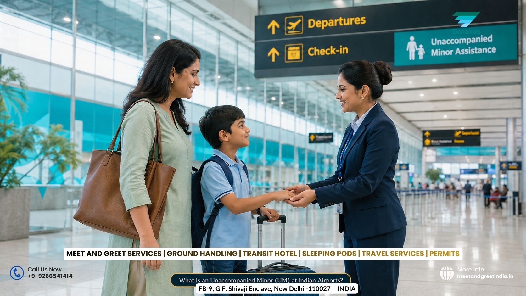 What Is an Unaccompanied Minor (UM) at Indian Airports