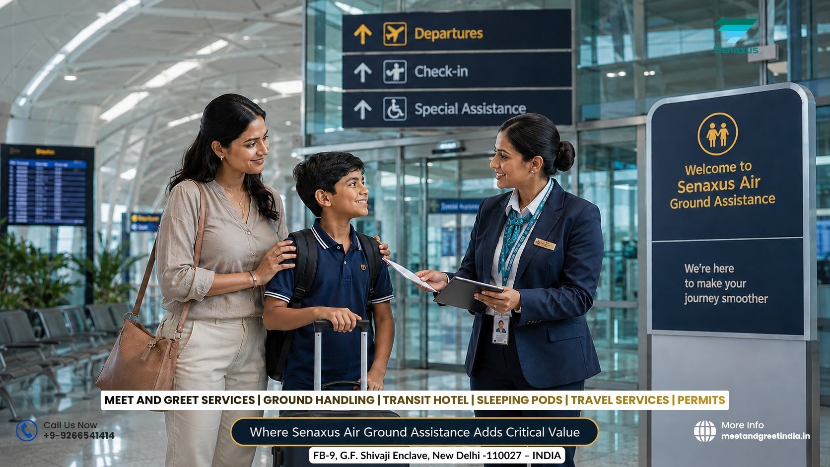 Where Senaxus Air Ground Assistance Adds Critical Value At Departure