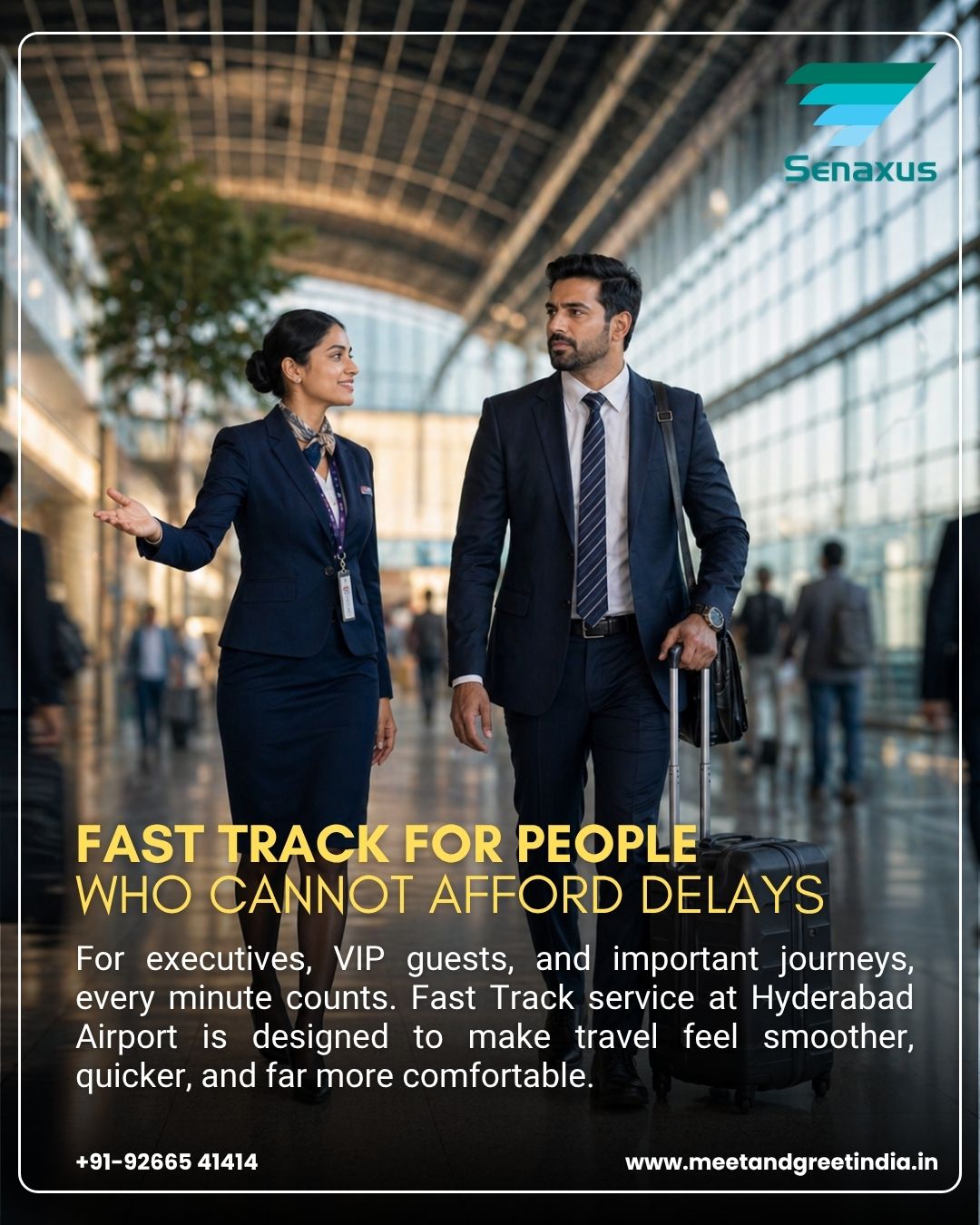 airport assistance at Hyderabad Airport