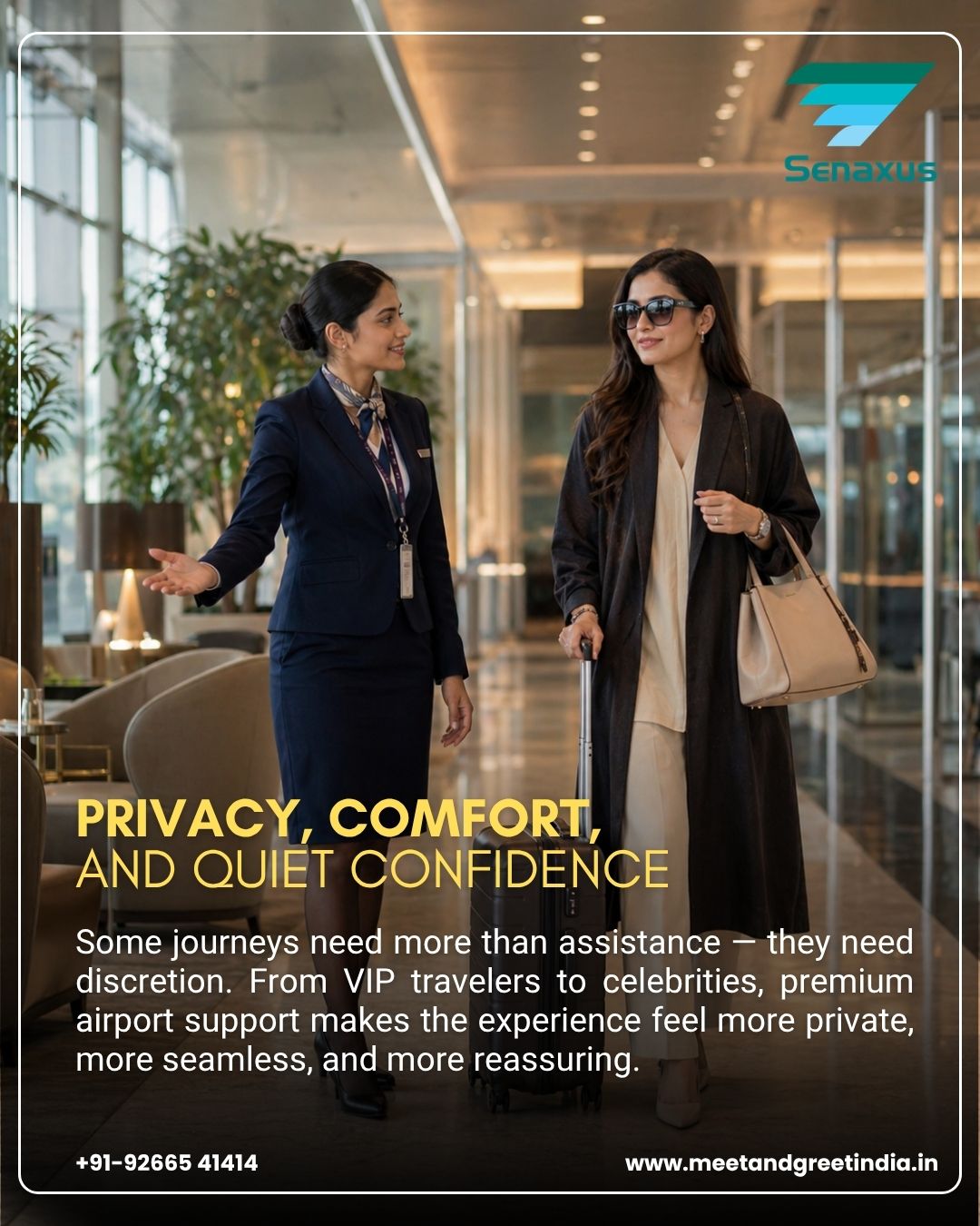 fast track service at Hyderabad Airport