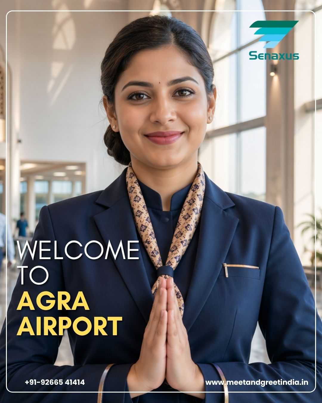 meet and assist service at Agra Airport