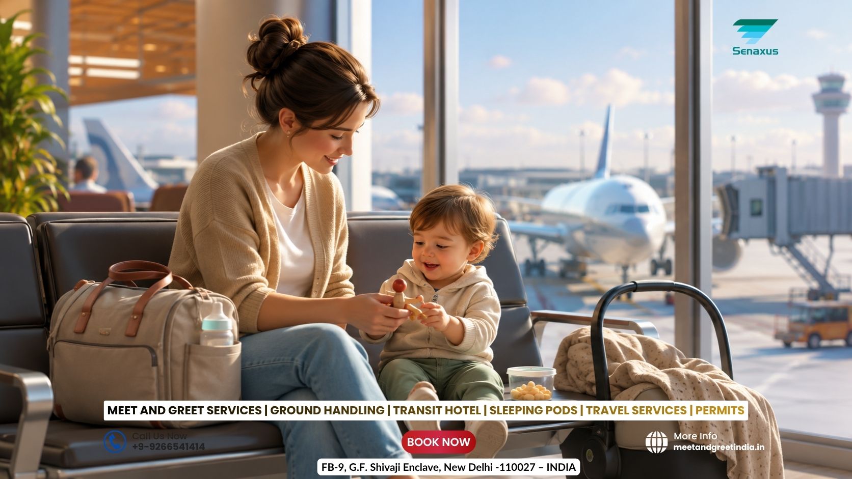 Airport Tips with Toddler: How to Keep Children Calm